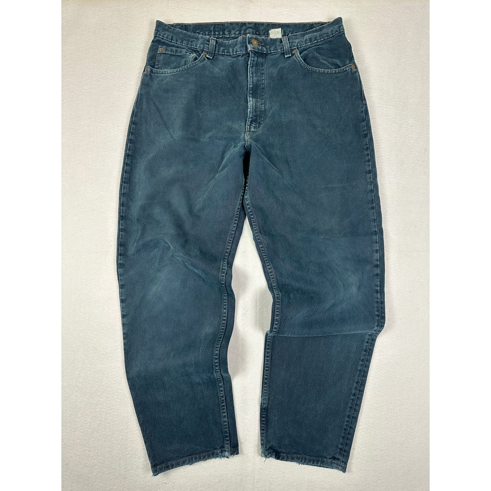 Vintage Levis 550 Relaxed Fit Tapered Leg Jeans Blue Made in USA 36x30 Mens